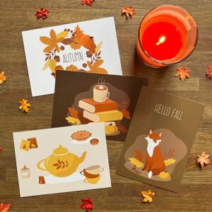 Kaartenset Autumn Cosy
