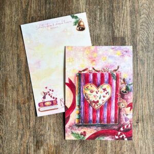Kerstkaart Boek vol Knusheid