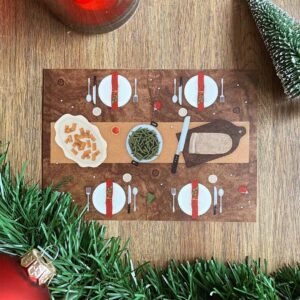 Kerstkaart Christmas Diner