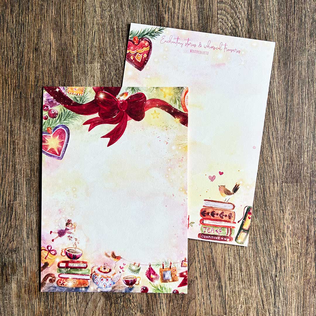 Kerstkaart Fantasierijke Boekenfee