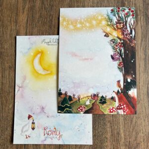 Postkaart Achter de Boom