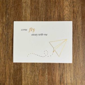 Postkaart Fly Away