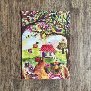Postkaart Posthuisje