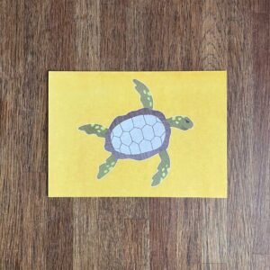 Postkaart Schildpad
