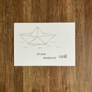 Postkaart Set Sail