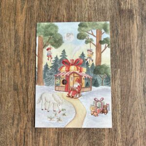 Postkaart Sint in het Bos