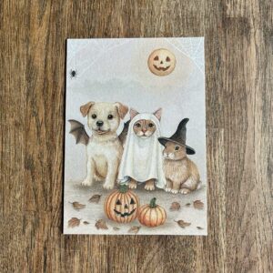 Postkaart Verkleed Dieren